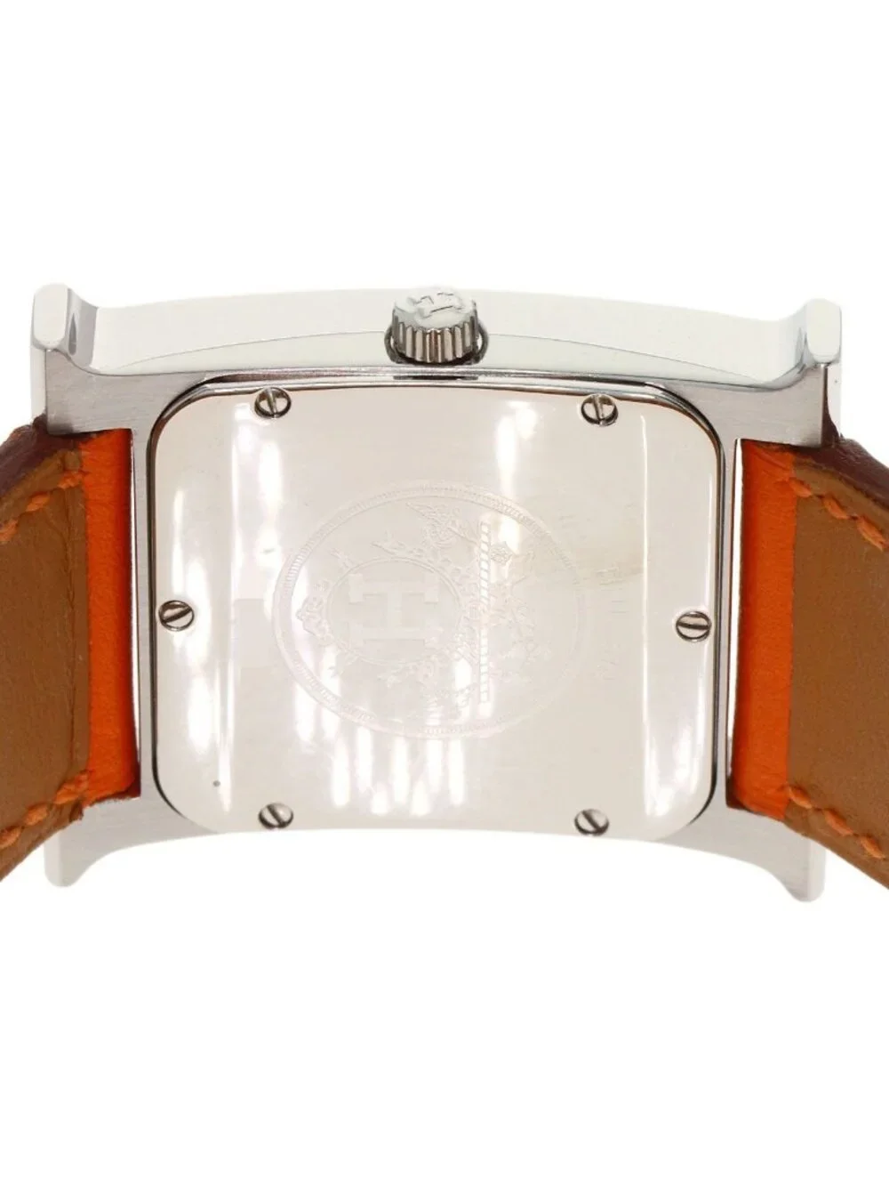Hermes Watch SS Leather